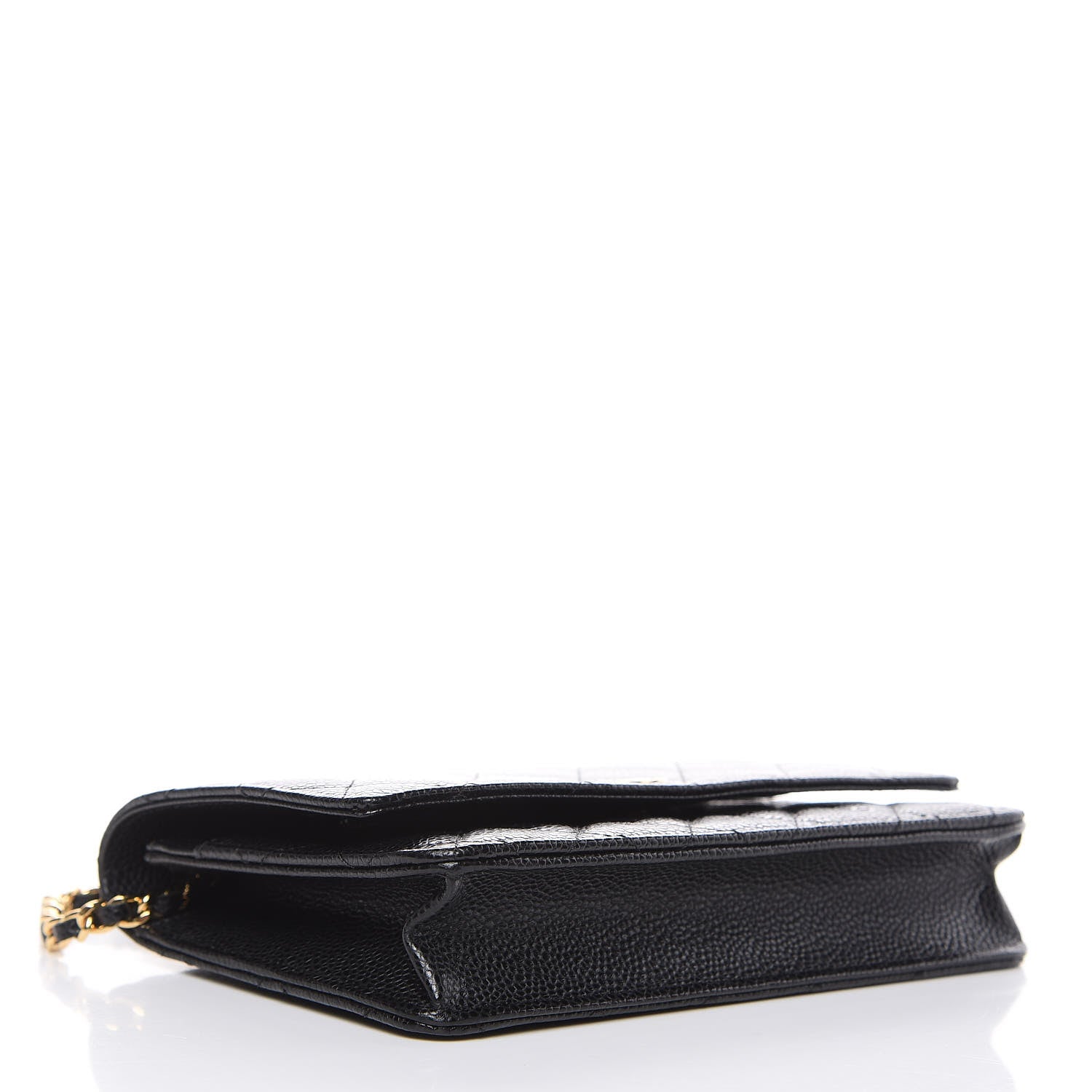 Chanel Caviar Quilted Wallet On Chain WOC Black 4 of 11