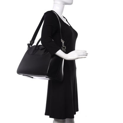 Givenchy Shiny Lord Calfskin Medium Antigona Black 3 of 11