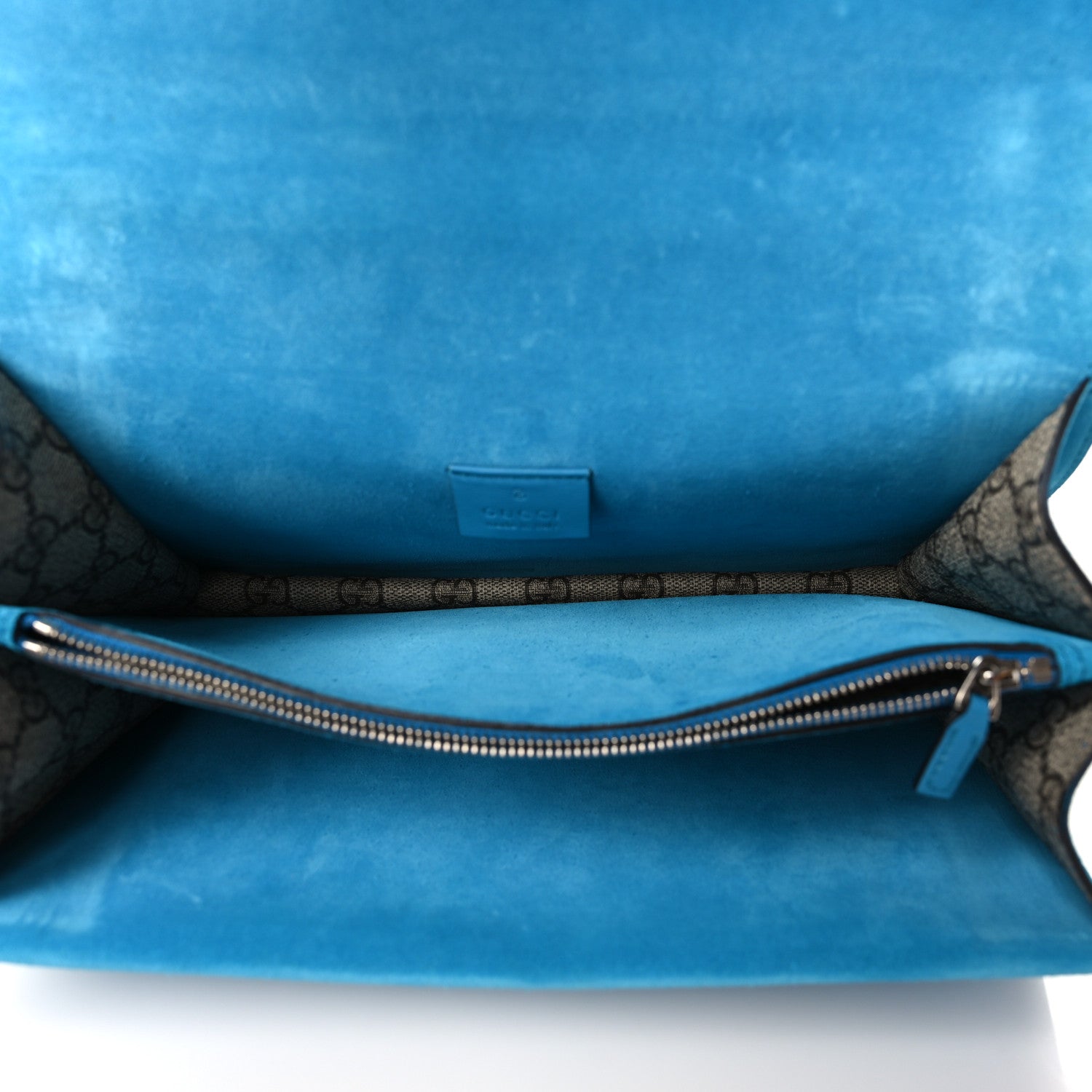 Gucci GG Supreme Monogram Small Dionysus Shoulder Bag Bright Turquoise 5 of 11
