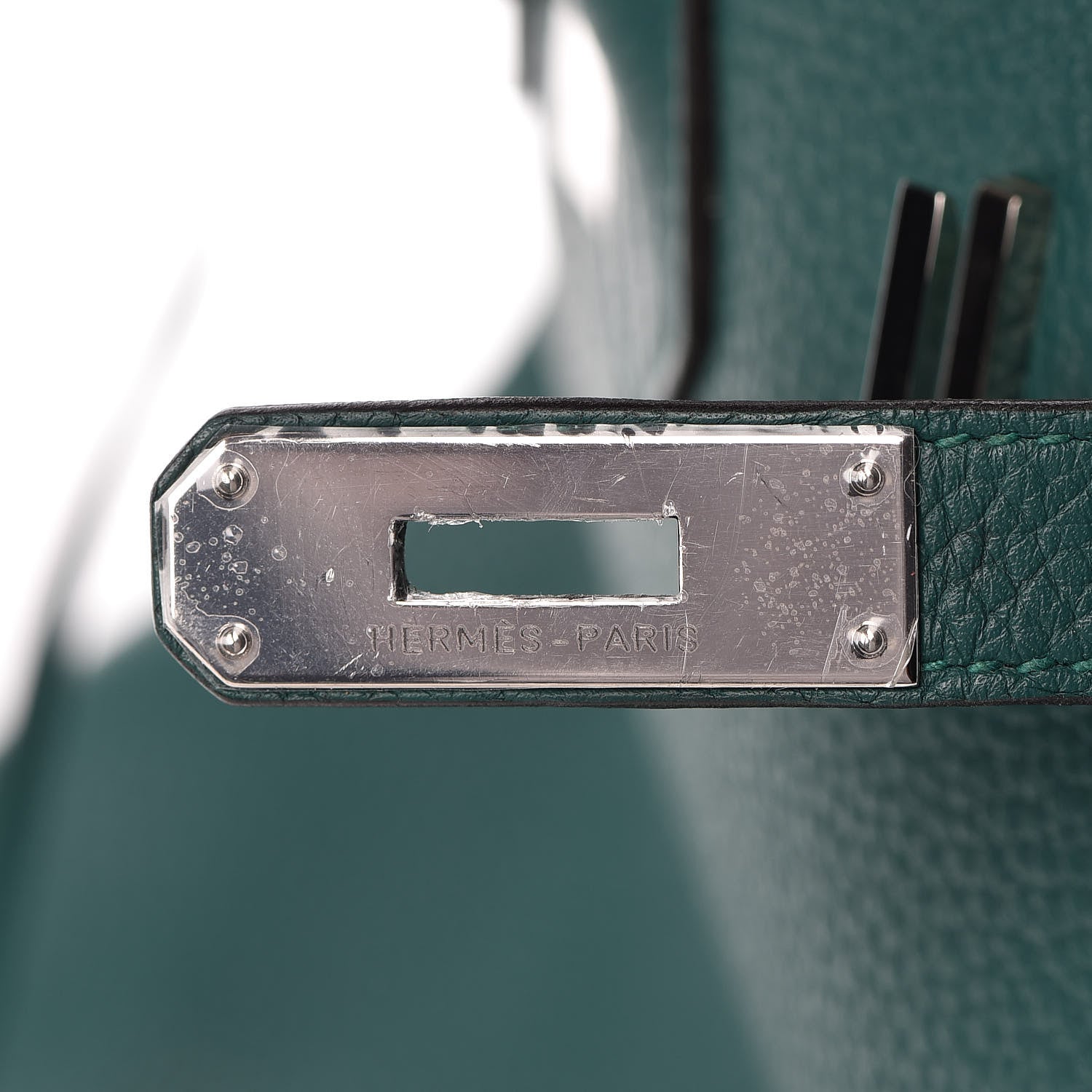 Hermes Togo Birkin 35 Malachite 26 of 39