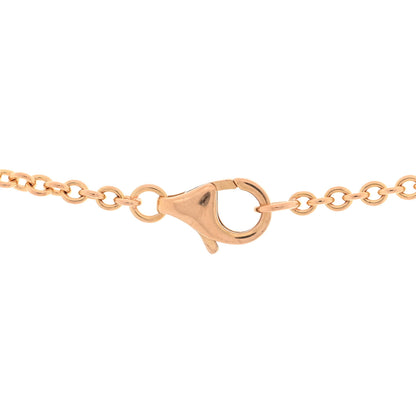 Cartier 18K Pink Gold Interlocking LOVE Necklace 5 of 5
