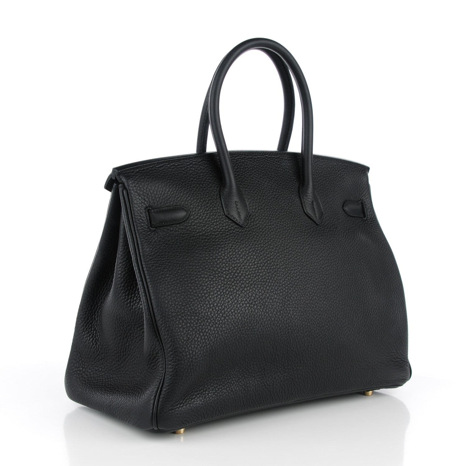 Hermes Taurillon Clemence Birkin 35 Black 3 of 23