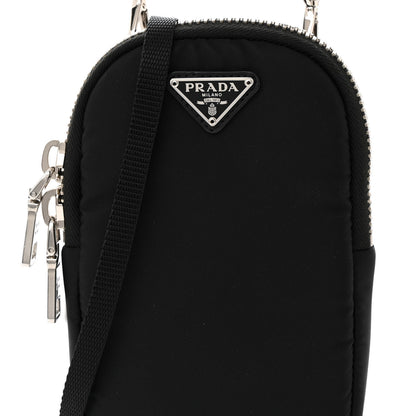 Prada Tessuto Nylon Pocket Mini Bag Black 8 of 11