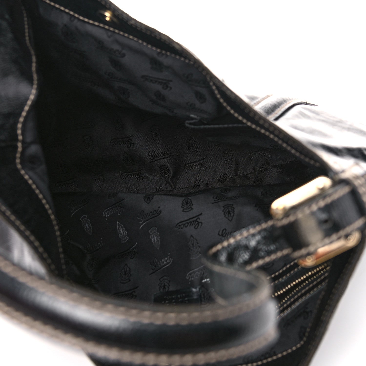 Gucci Dialux Medium Britt Shoulder Bag Black 5 of 19
