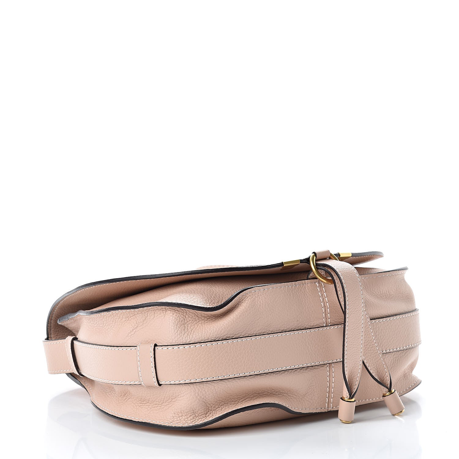 Chloe Calfskin Medium Marcie Round Crossbody Bag Blush Nude 4 of 11