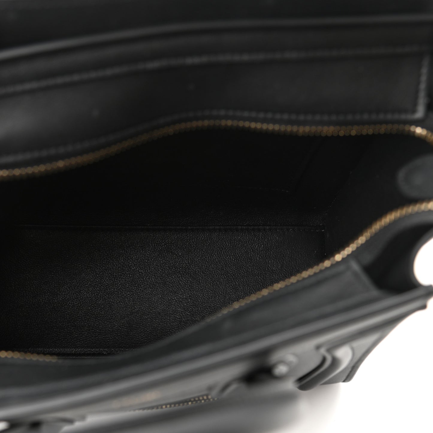 Smooth Calfskin Nano Luggage Black