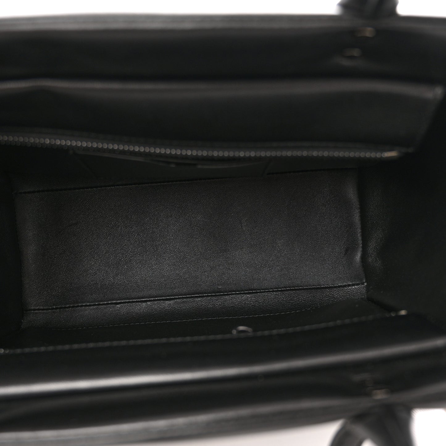 Nappa Monochrome Medium One Stud Handbag Black