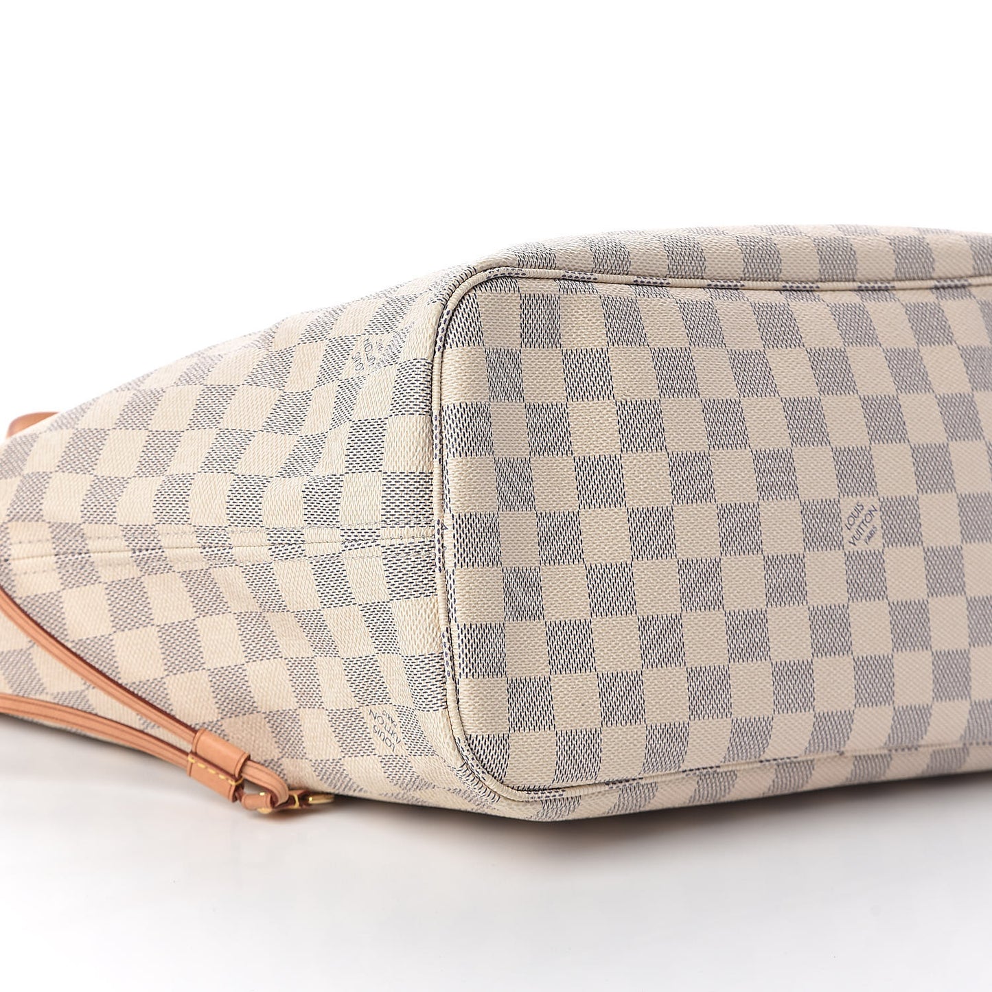 Damier Azur Neo Neverfull MM Rose Ballerine