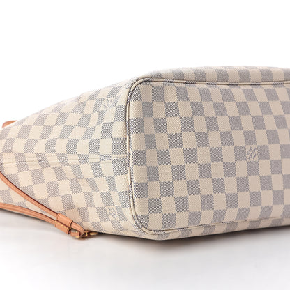 Louis Vuitton Damier Azur Neo Neverfull MM Rose Ballerine 10 of 12
