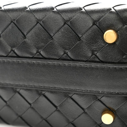 Bottega Veneta Calfskin Nappa Intrecciato Mini Wallace Black 11 of 12