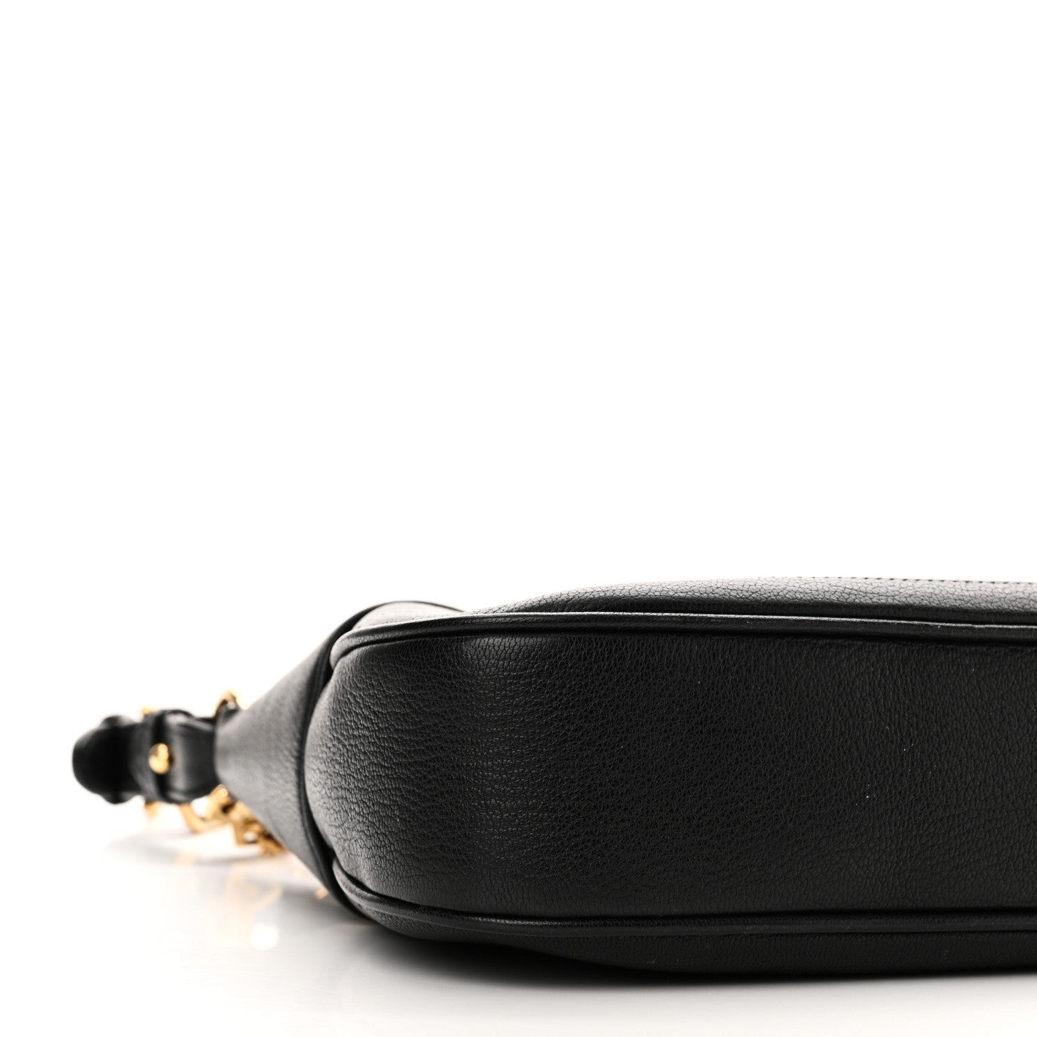Gucci Goatskin Small Aphrodite Shoulder Bag Black 8 of 9