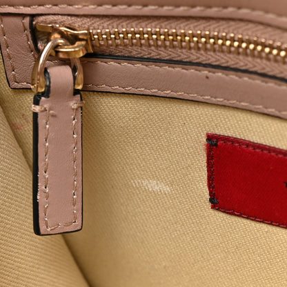 Valentino Garavani Vitello Small Glam Lock Rockstud Flap Poudre 9 of 14