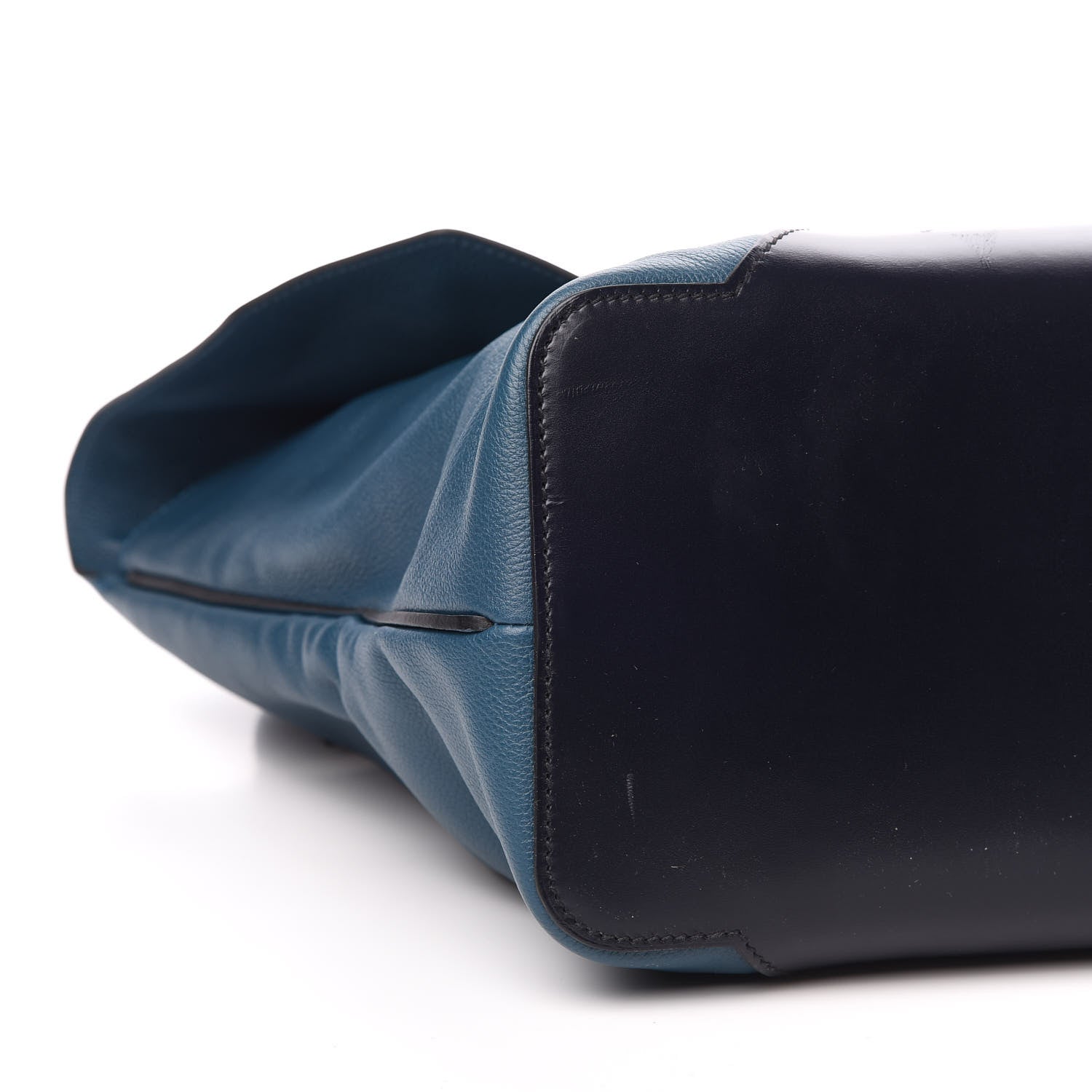 Hermes Taurillon Cristobal Cityslide Messenger Colvert Bleu Indigo 7 of 9