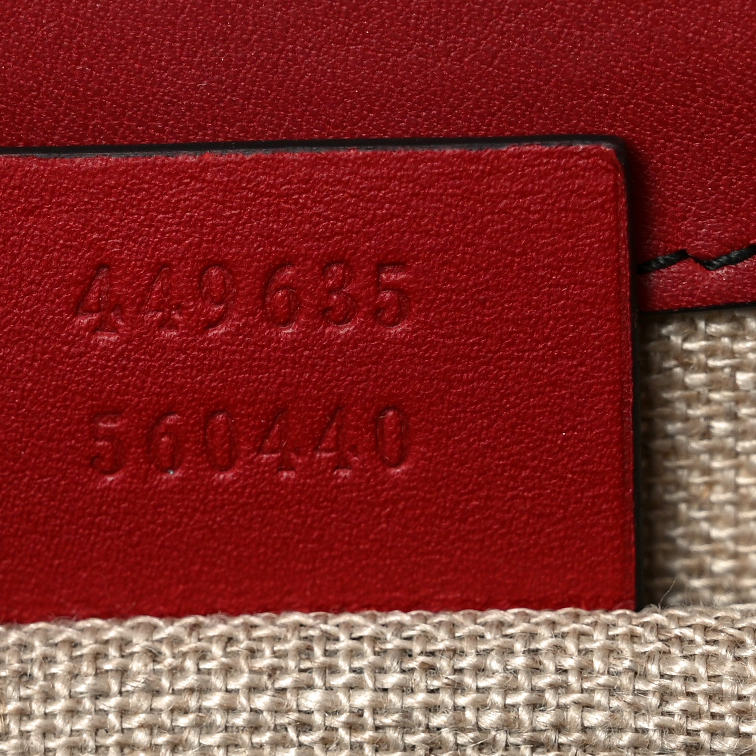 Gucci Microguccissima Medium Emily Chain Shoulder Bag Red 7 of 12