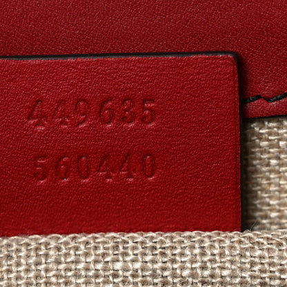 Gucci Microguccissima Medium Emily Chain Shoulder Bag Red 7 of 12