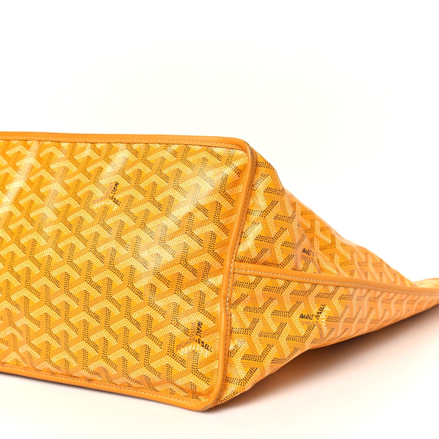 Goyardine Reversible Anjou GM Yellow