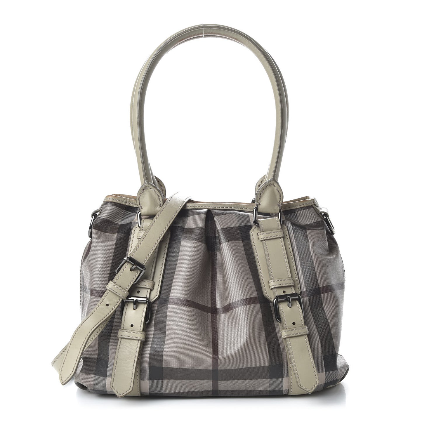 Smoked Check Small Northfield Tote Trench