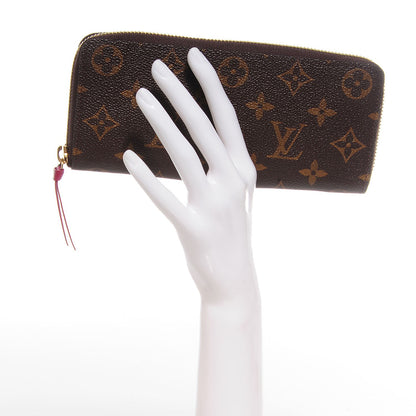 Louis Vuitton Monogram Clemence Wallet Fuchsia 2 of 8