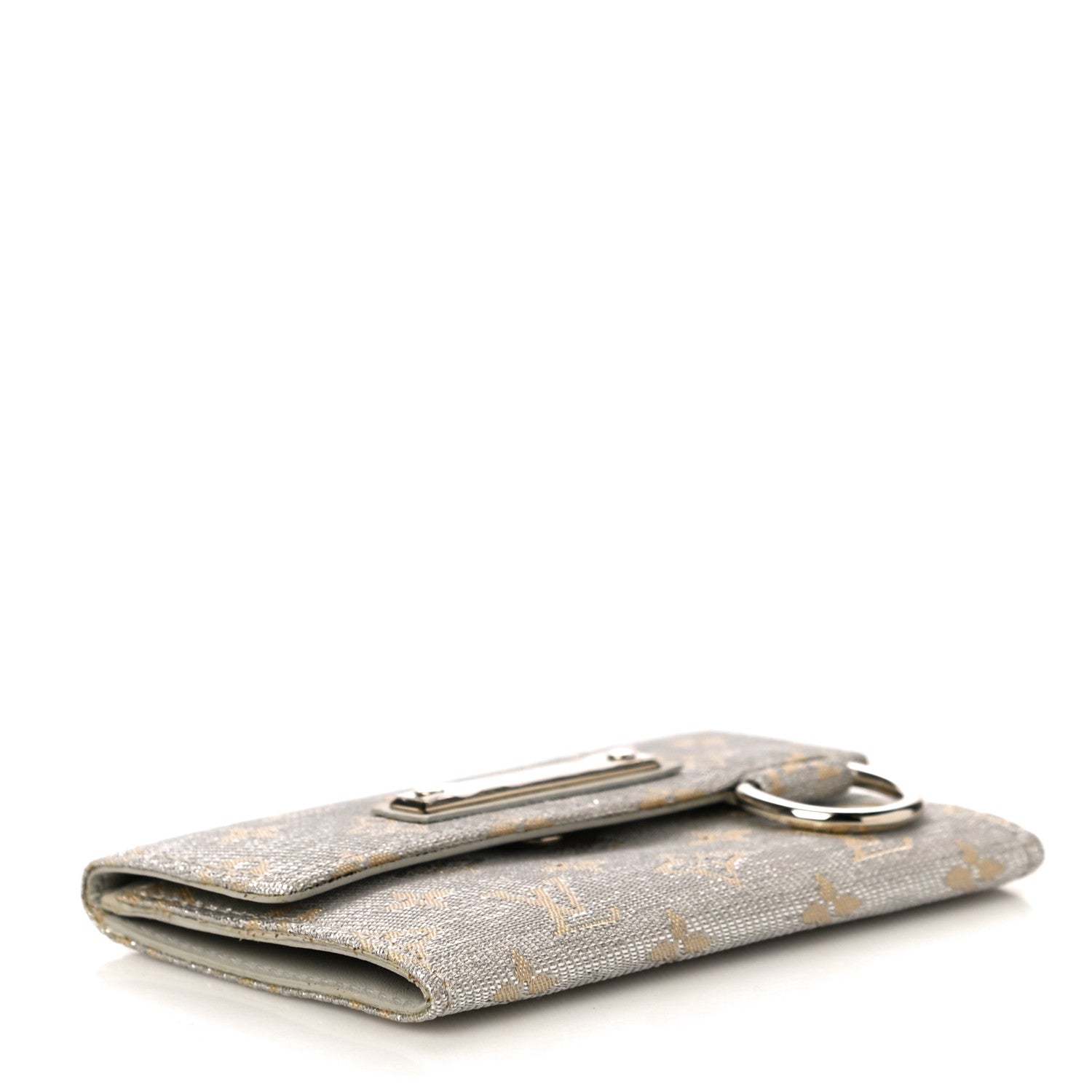 Louis Vuitton Mini Lin Shine Porte-Monnaie Wallet 4 of 9