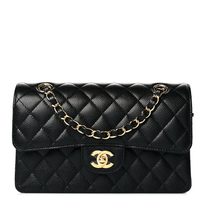 Chanel Caviar Quilted Small Double Flap Black 1 of 10