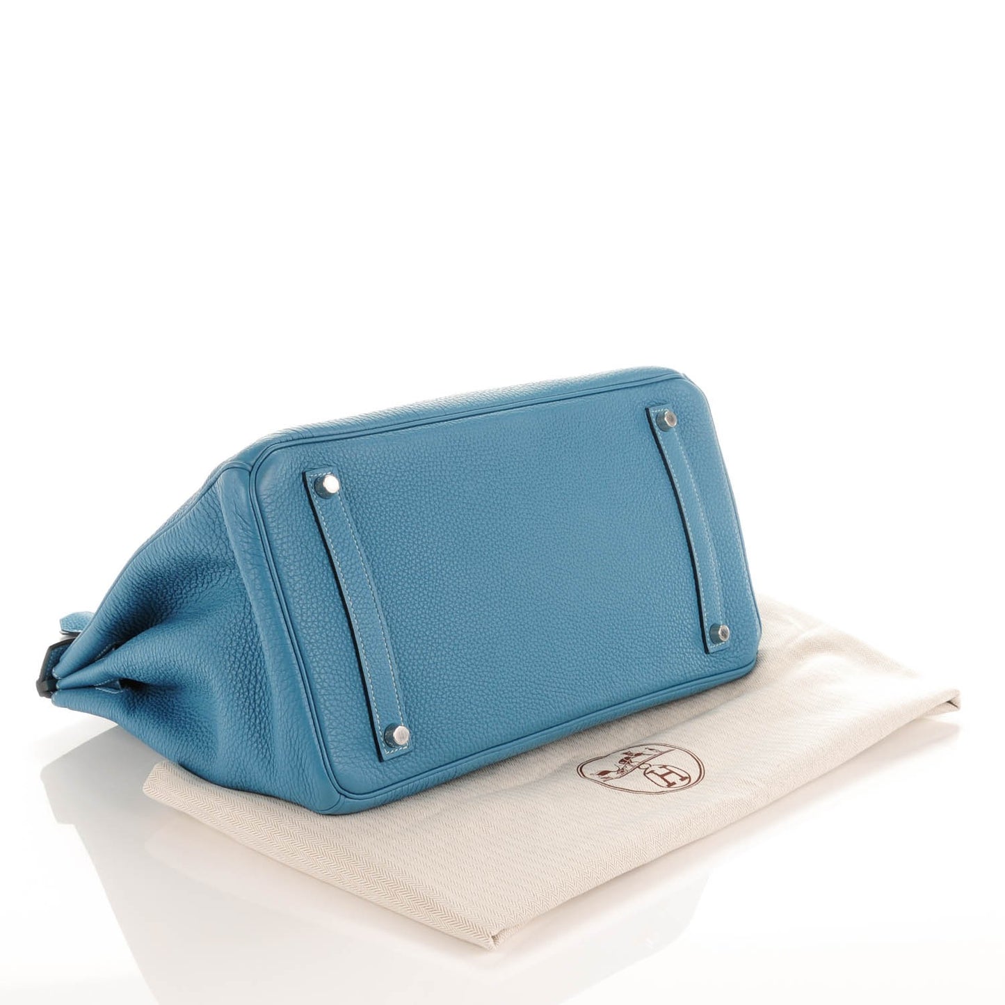 Togo Birkin 35 Blue Jean