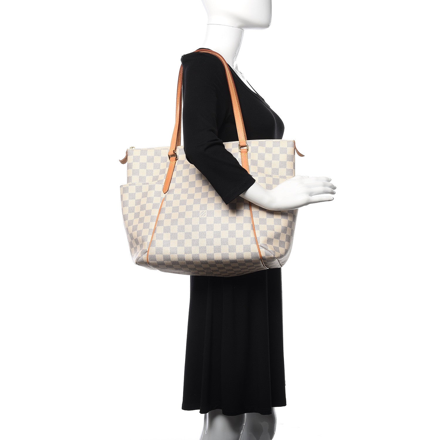 Louis Vuitton Damier Azur Totally MM 2 of 13