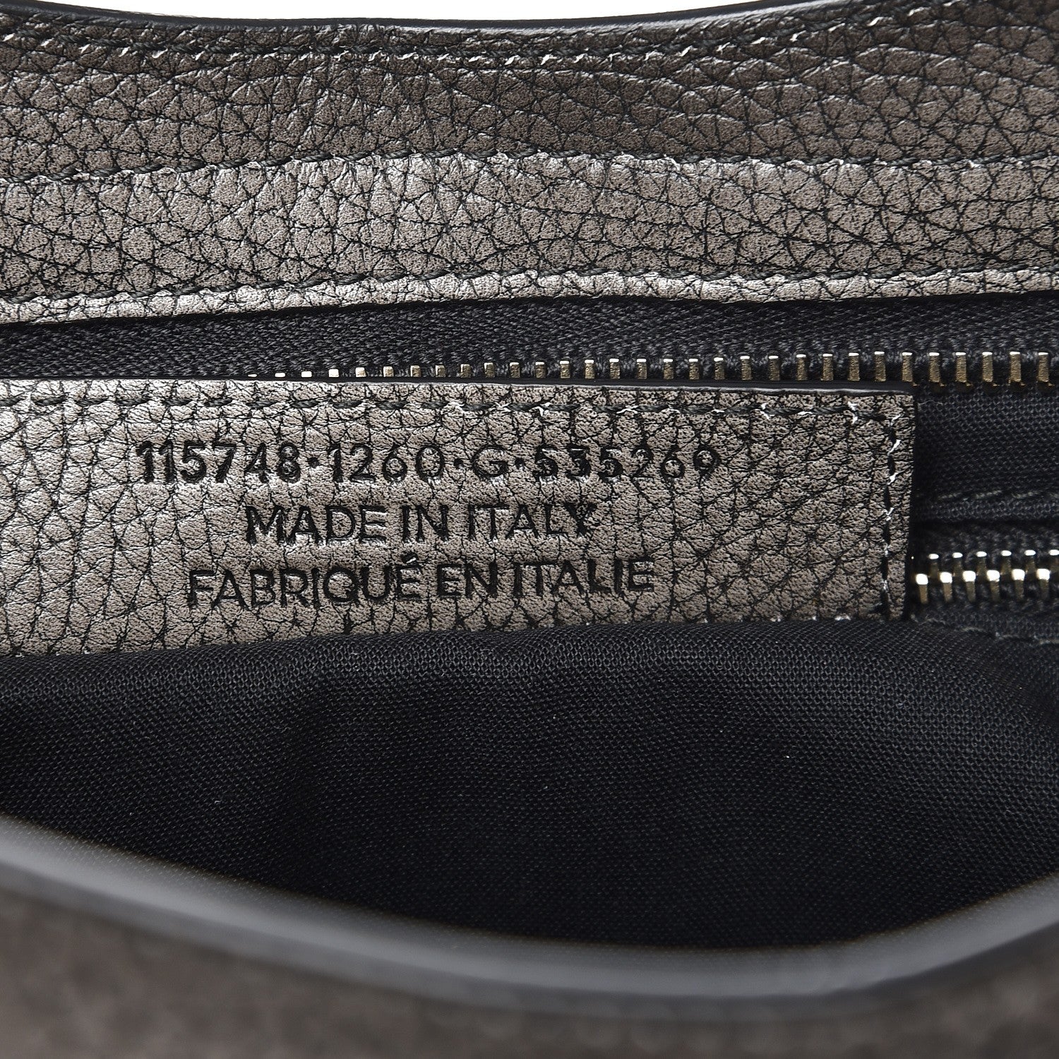 Balenciaga Grained Calfskin Classic Gold Hardware City Ombre Grey Gradient 7 of 11