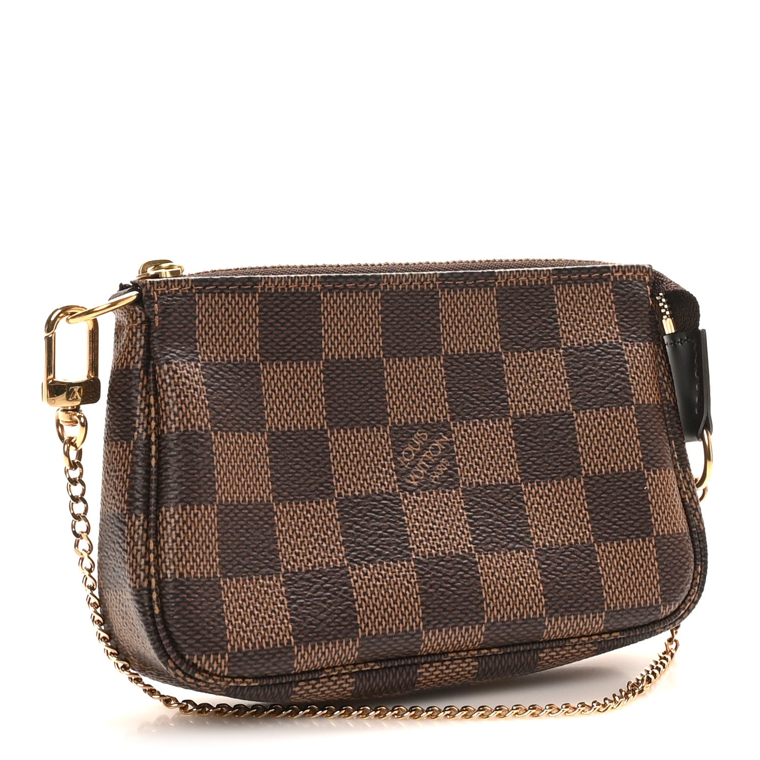 Louis Vuitton Damier Ebene Mini Pochette Accessories 3 of 10