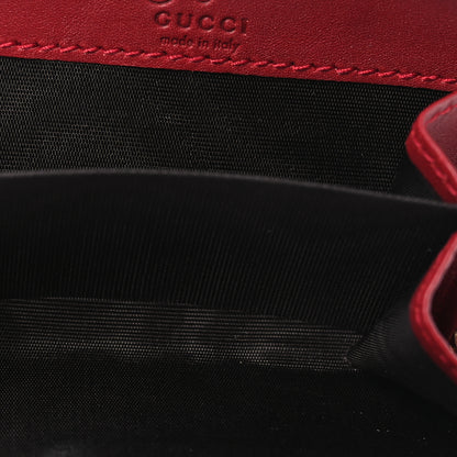 Gucci Microguccissima Zip Around Key Case Red 5 of 8