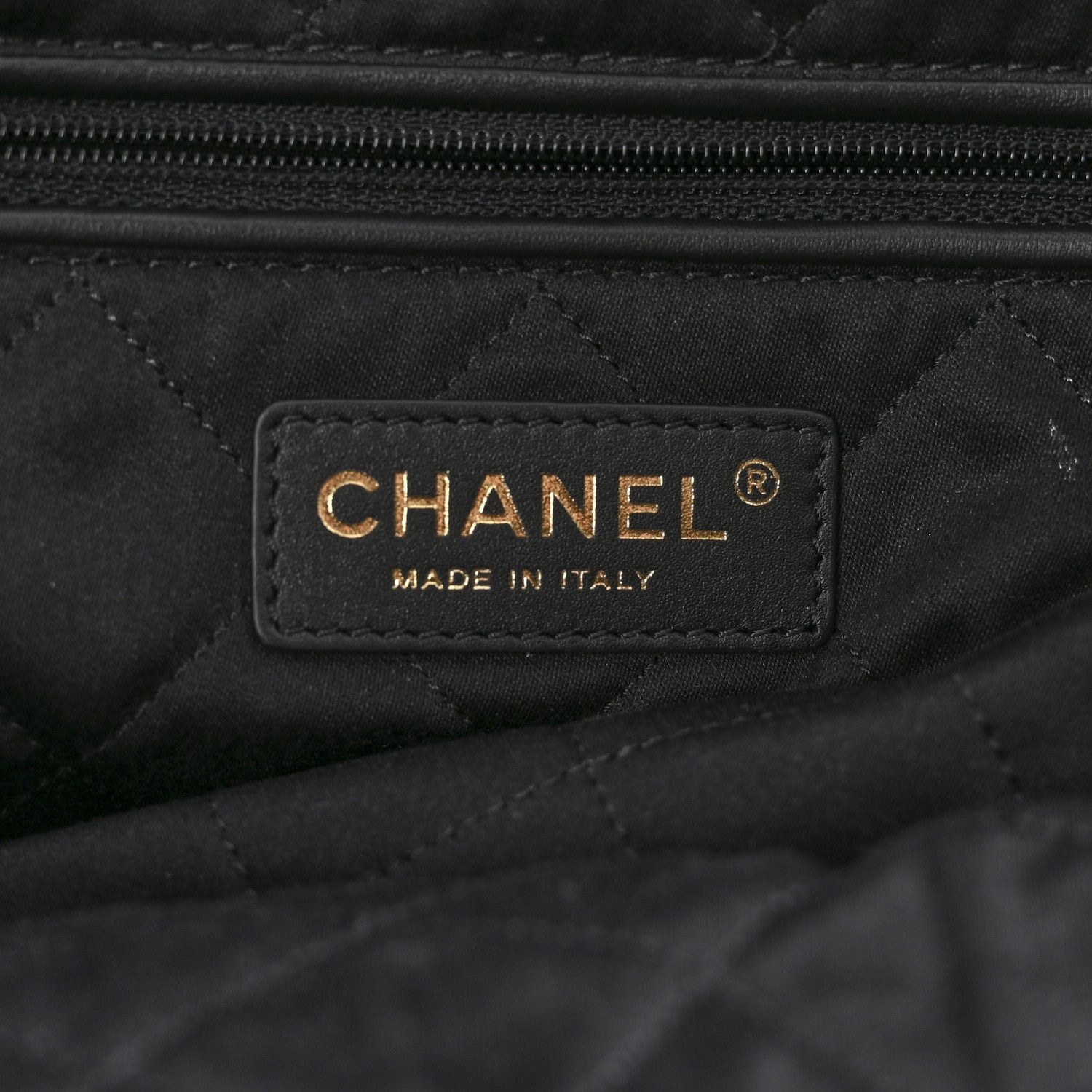 Chanel Shiny Calfskin Quilted Small Chanel 22 Black 10 of 12