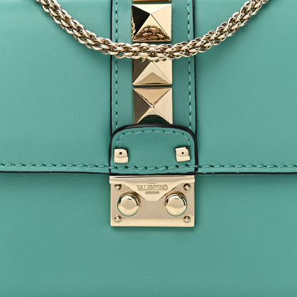 Valentino Garavani Vitello Small Glam Lock Rockstud Flap Colibri 8 of 13