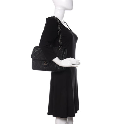 Chanel Caviar Quilted Large French Riviera Flap Black 2 of 10