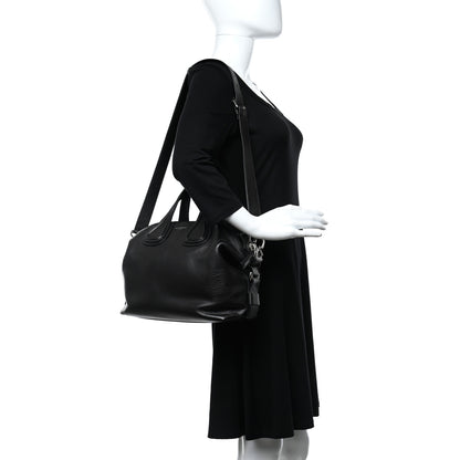 Givenchy Pebbled Calfskin Small Nightingale Black 2 of 12