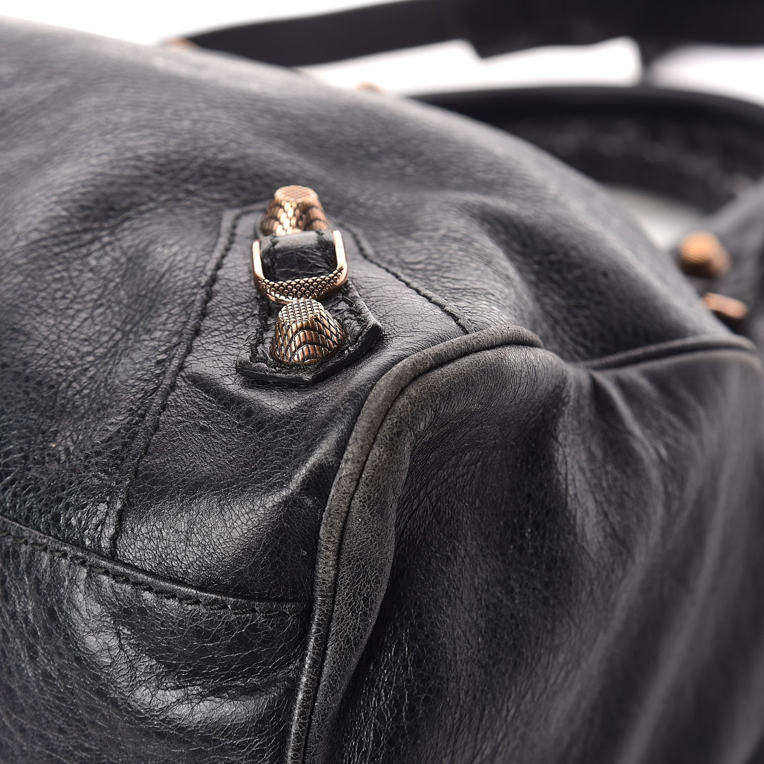 Balenciaga Agneau Giant 12 Rose Gold Hardware Velo Anthracite 11 of 17