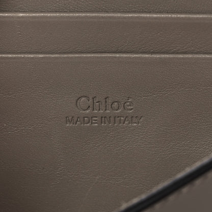 Chloe Suede Calfskin Mini Faye Shoulder Bag Motty Grey 6 of 11