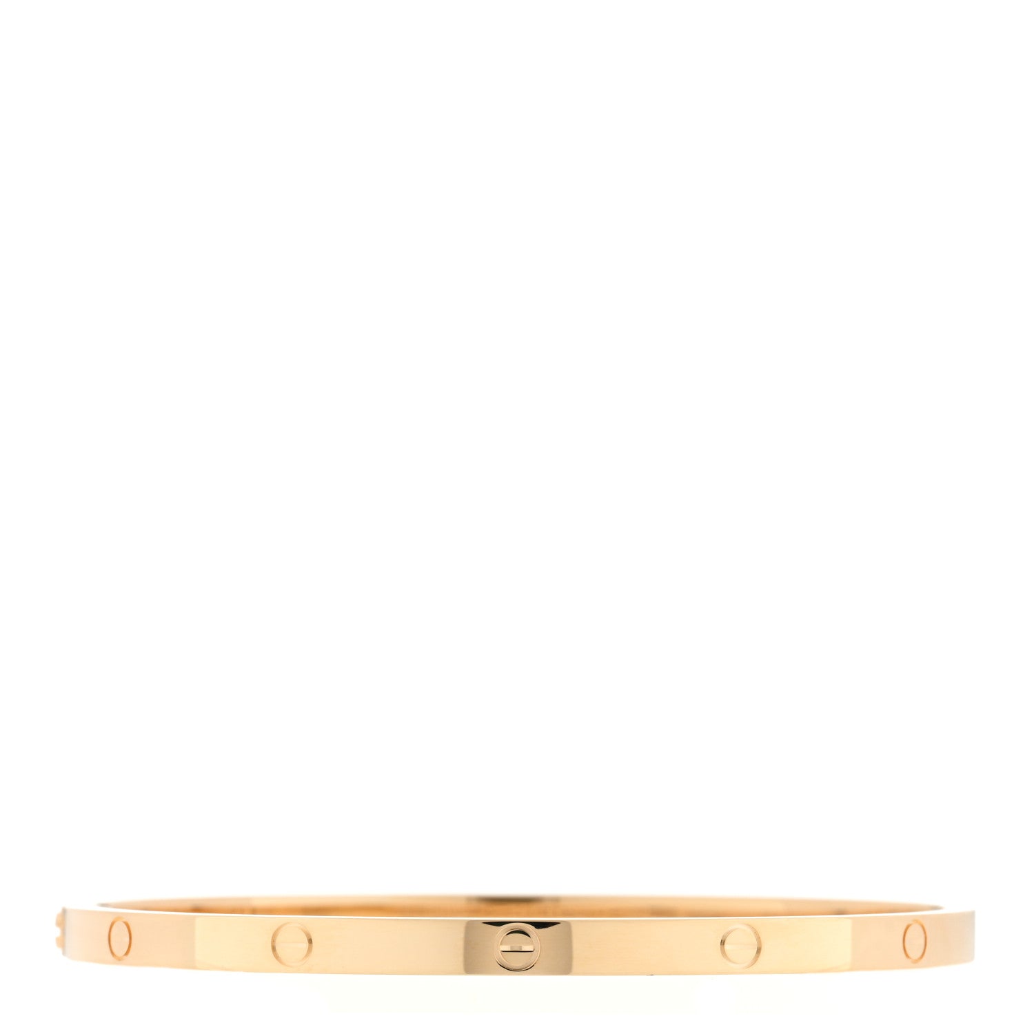 Cartier 18K Yellow Gold Small LOVE Bracelet 17 2 of 5