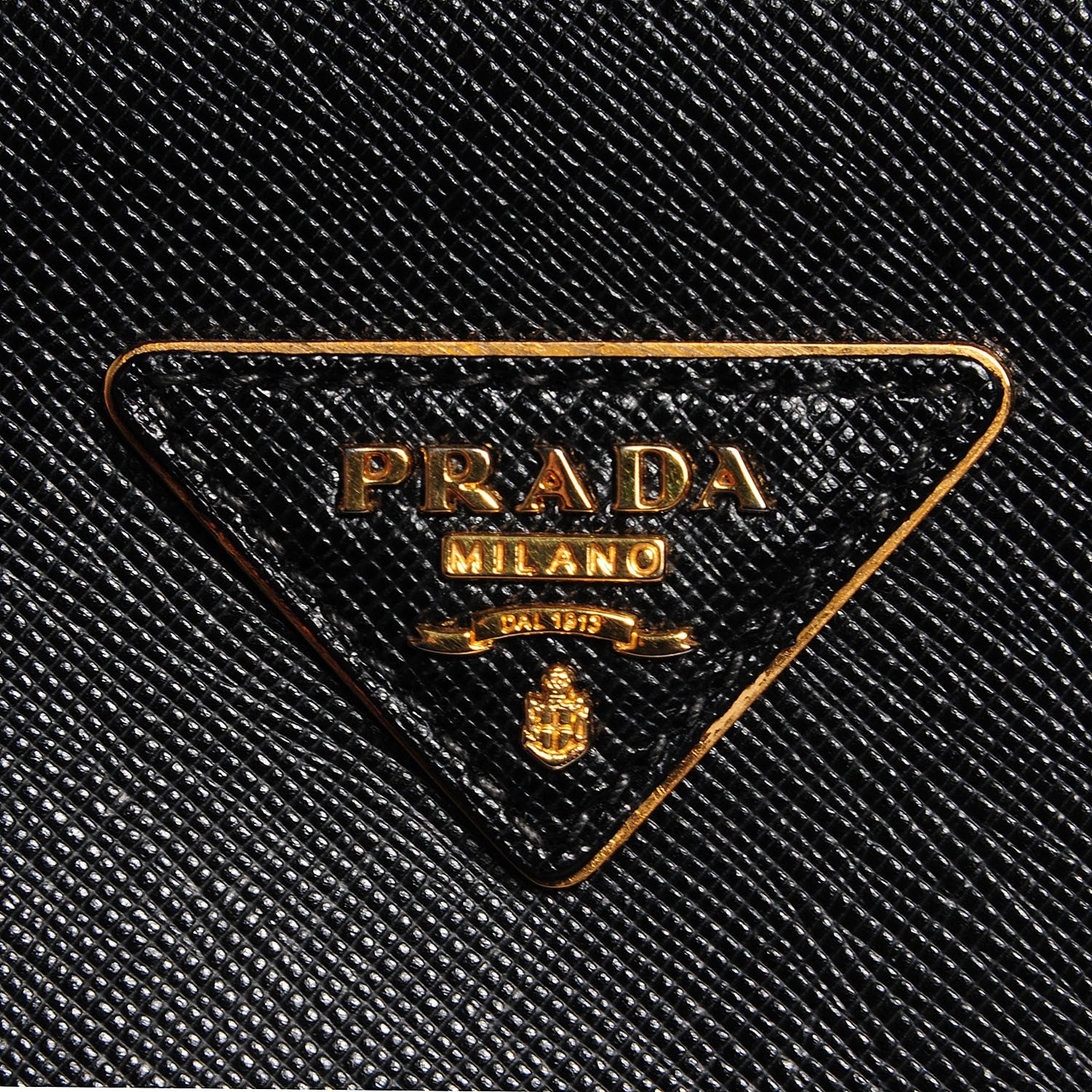 Prada Saffiano Lux Medium Double Zip Tote Nero Black 6 of 10