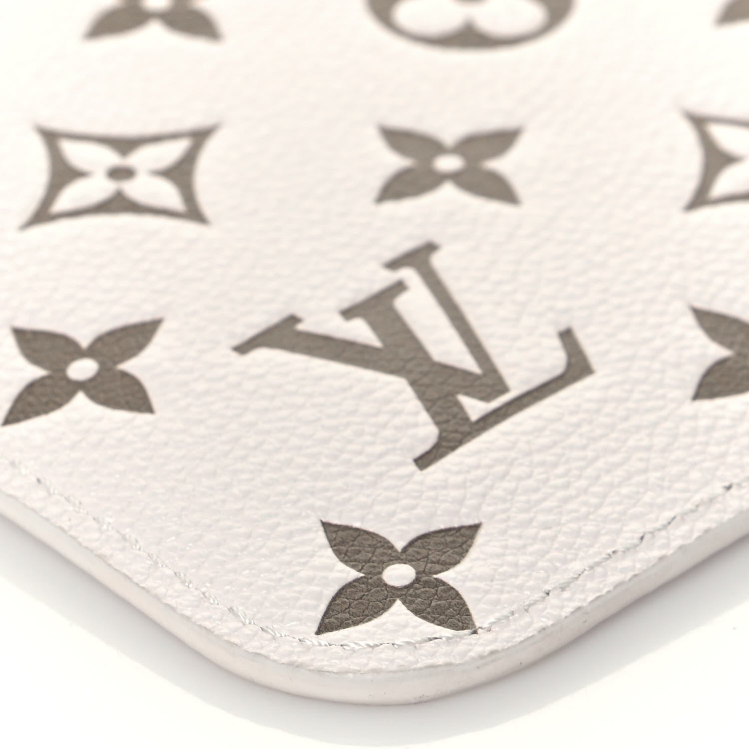 Louis Vuitton Empreinte Monogram Spring In The City Neverfull Pochette MM Kaki Beige Cream 5 of 11