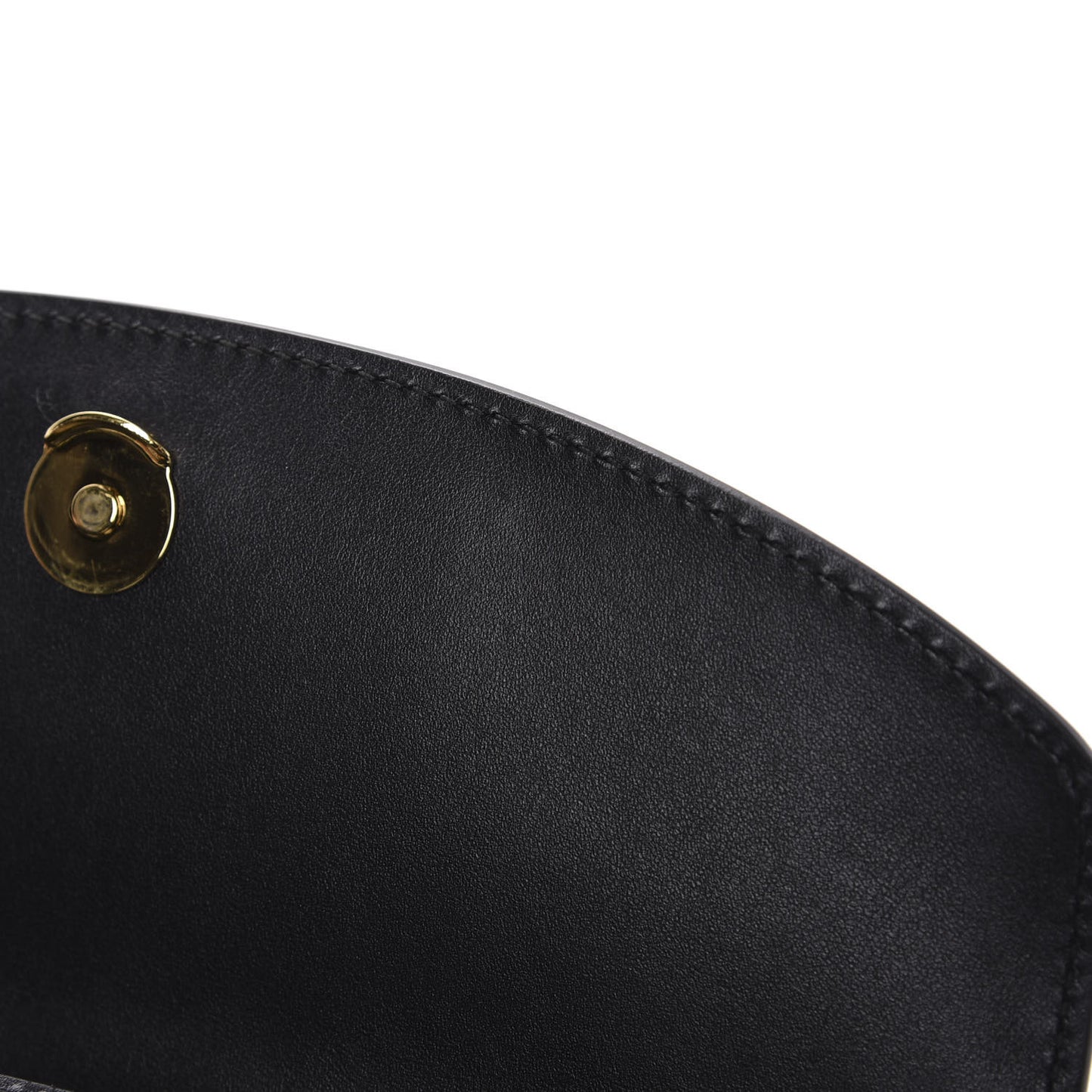 Smooth Calfskin Small Zumi Top Handle Shoulder Bag Black