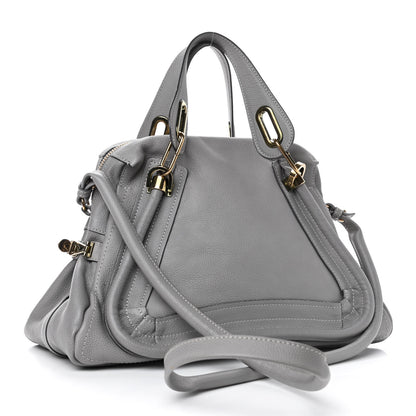 Chloe Calfskin Medium Paraty Cashmere Grey 2 of 5