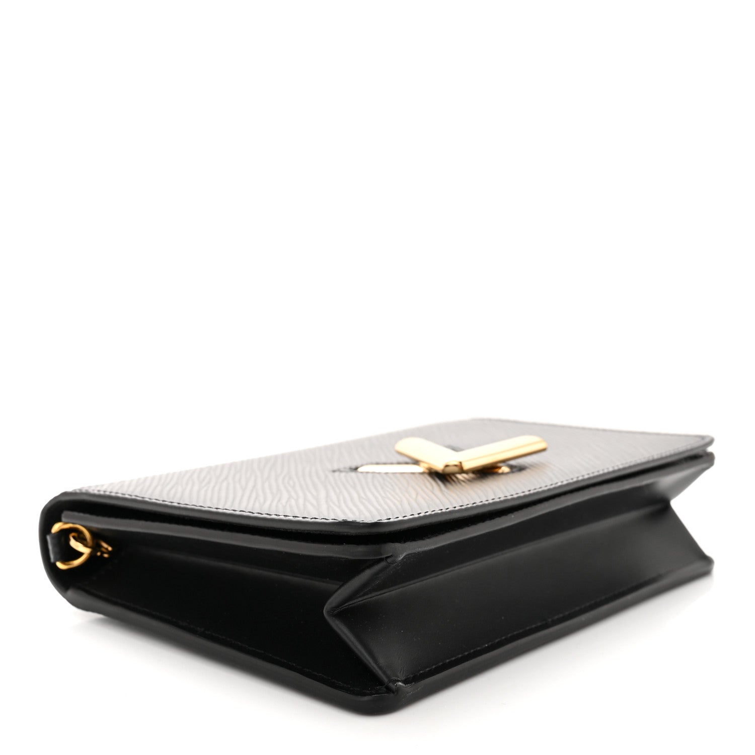 Louis Vuitton Epi Twist Belt Chain Wallet Black 4 of 9