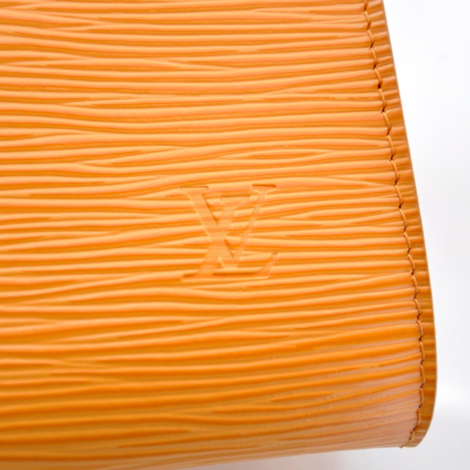 Louis Vuitton Epi Pochette Accessories 24 Mandarin 9 of 16