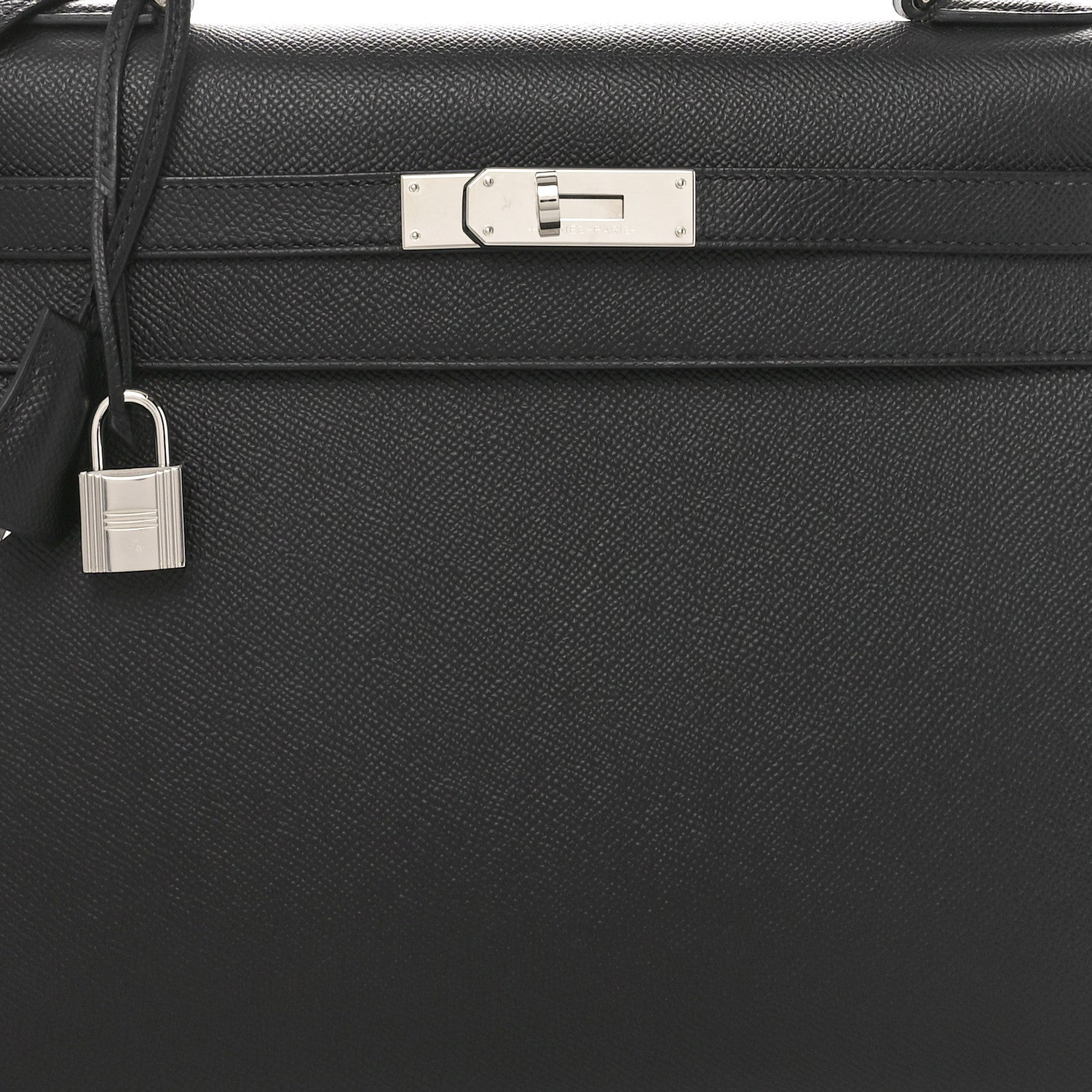 Hermes Epsom Kelly Sellier 32 Black 8 of 11