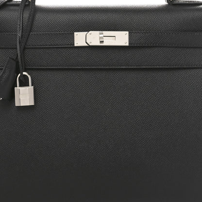 Hermes Epsom Kelly Sellier 32 Black 8 of 11