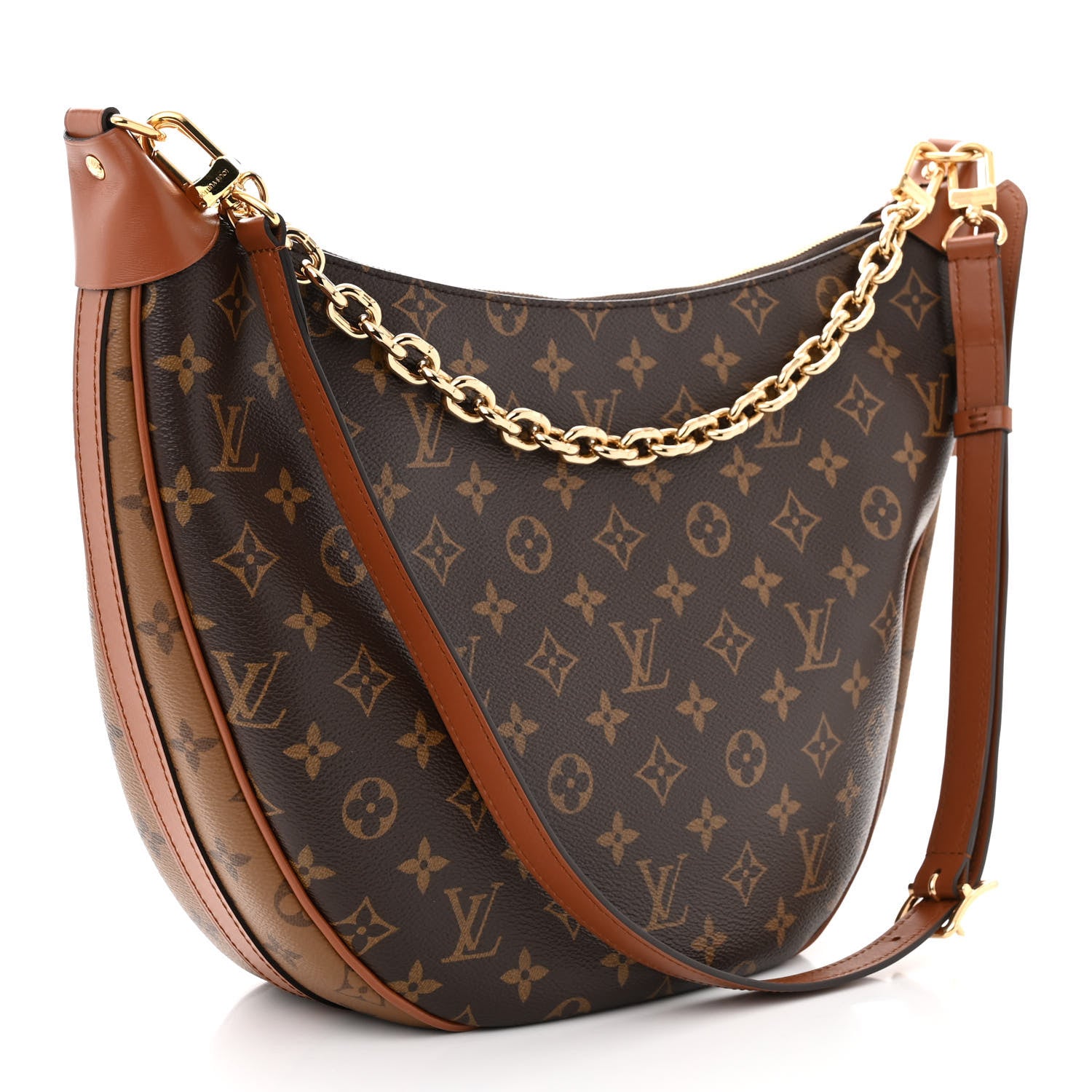 Louis Vuitton Reverse Monogram Loop Hobo 4 of 10