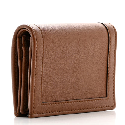Gucci Wonka Grain Calfskin Diana Card Case Wallet Cuir 3 of 9