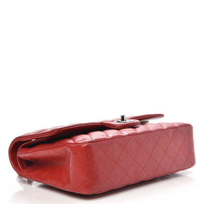 Chanel Lambskin Quilted Medium Double Flap Red 5 of 19