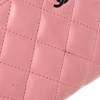 Chanel Calfskin Quilted Palette Cosmetic Case Pink 12 of 12