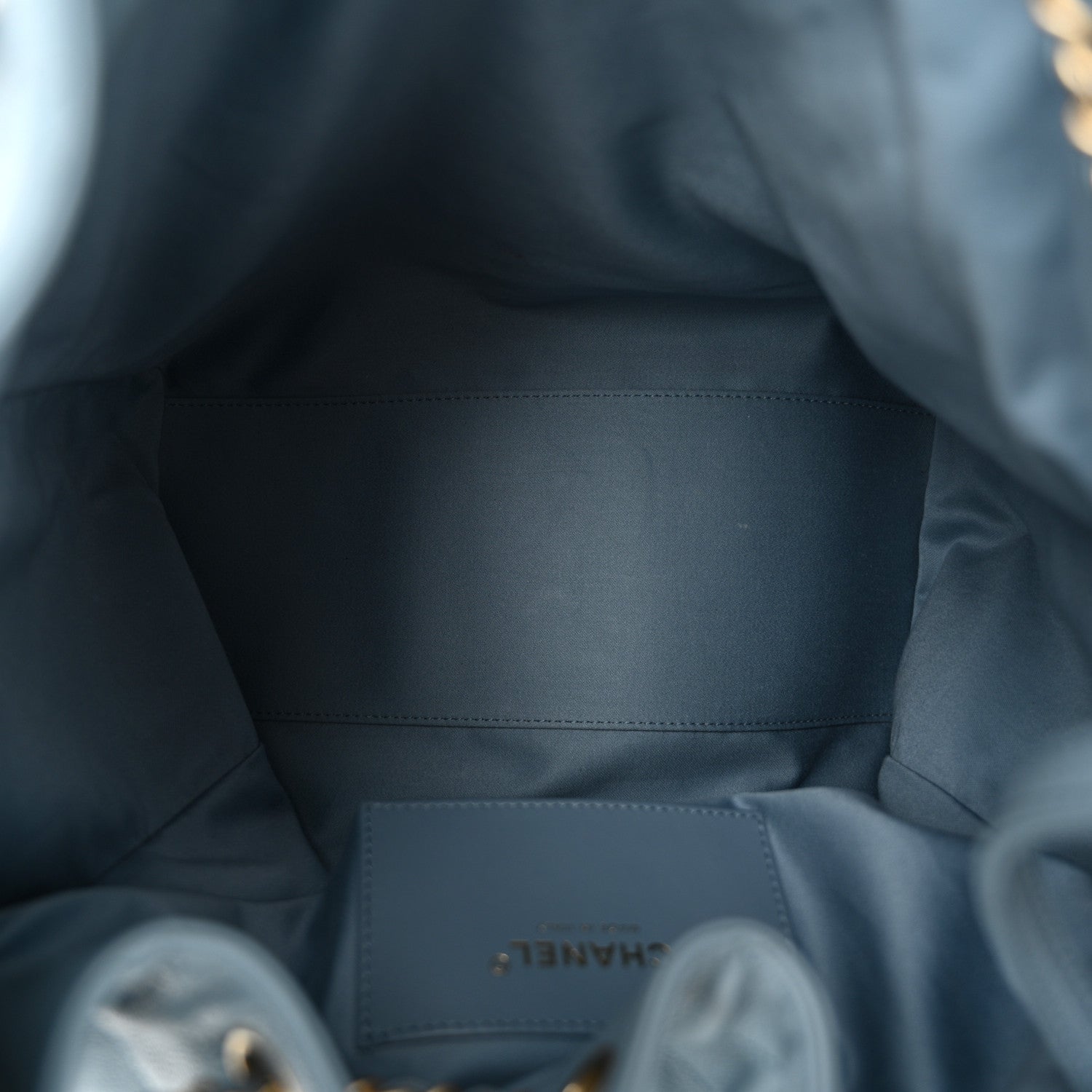Chanel Caviar Quilted Medium Chanel 25 Handbag Blue 6 of 12