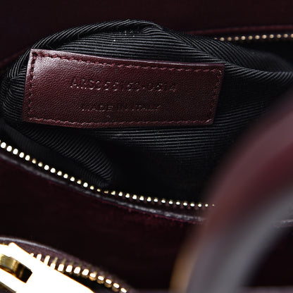 Saint Laurent Calfskin Small Sac De Jour Bordeaux 5 of 14